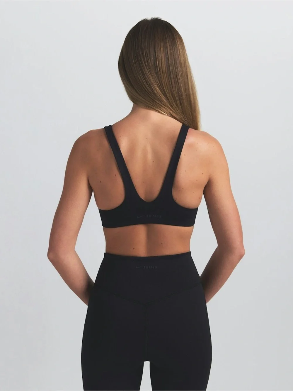 Nike skims matte bottom shaping scoop bra  BA-BRA-9483W obsidian - Picture 3 of 3